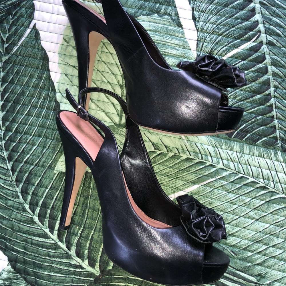 Vince Camuto Peep-Toe Sling back Heels
